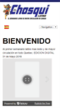 Mobile Screenshot of elchasquilatino.com